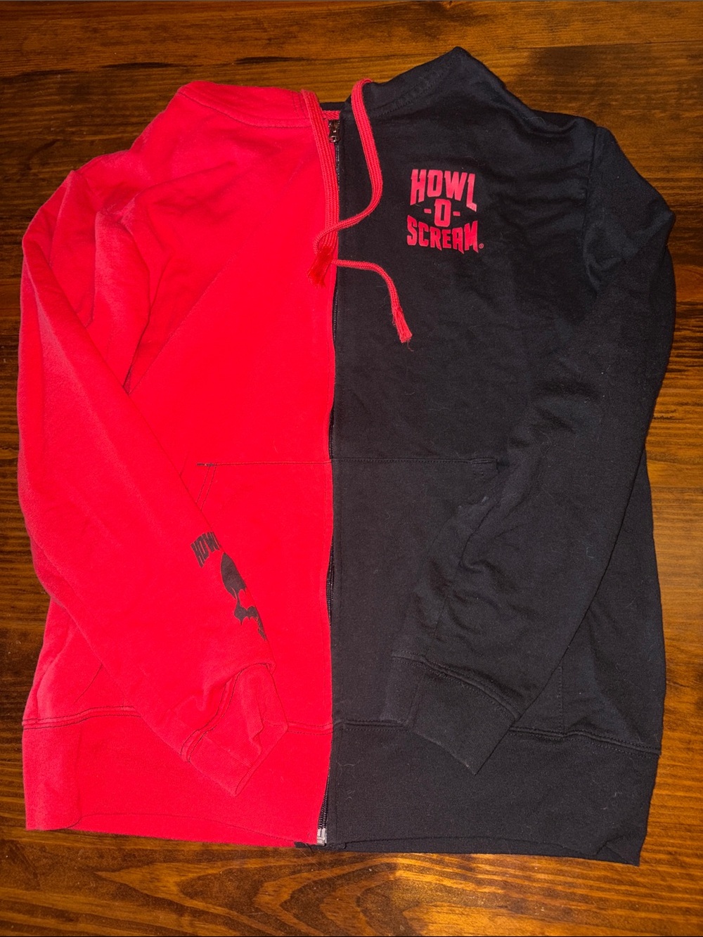 Howl-O-Scream zipper Hoodie